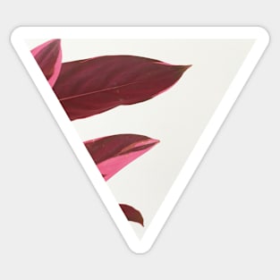 Red Leaves I Sticker